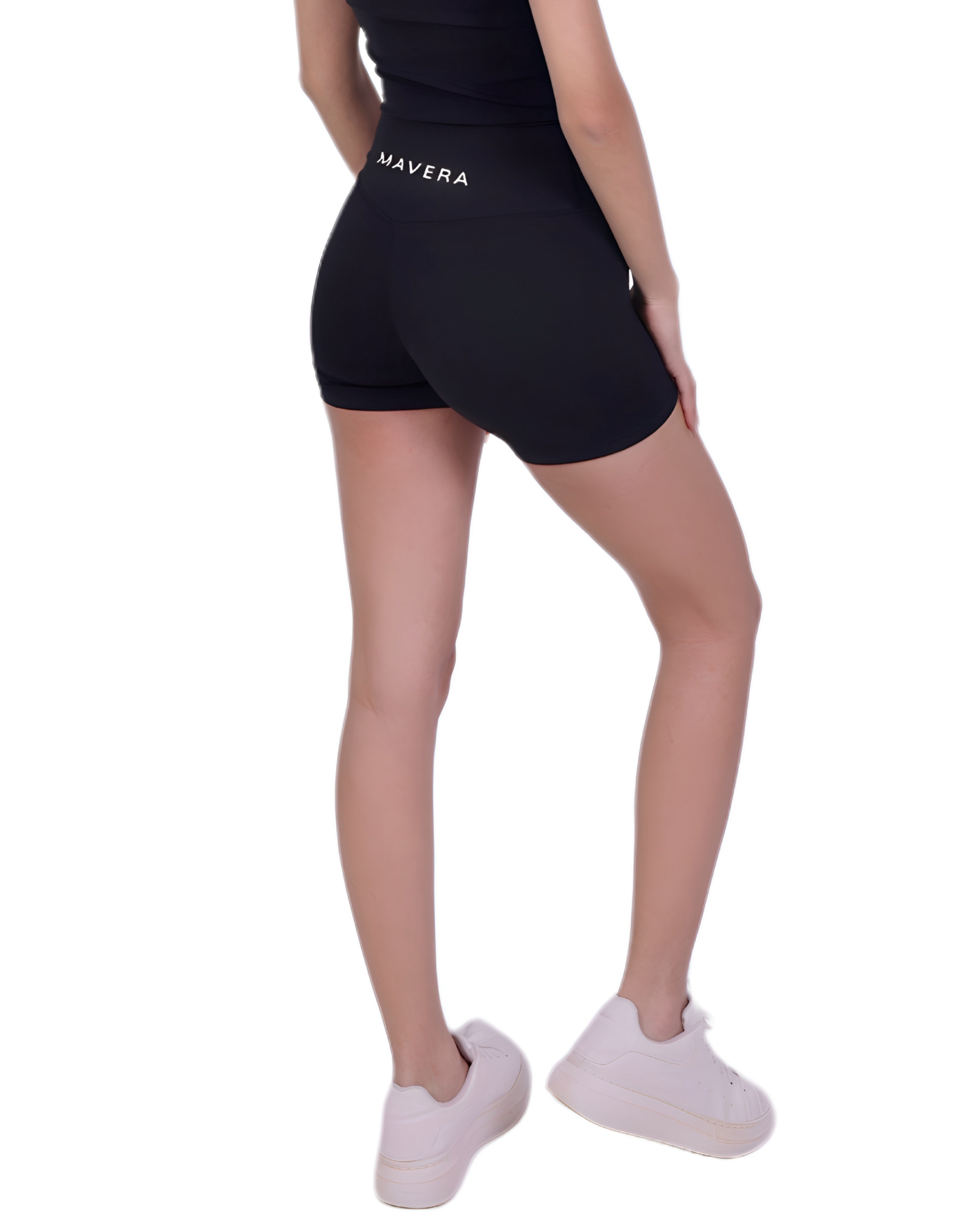 Second Skin Black Short – Soft, Sculpting & Sweat-Wicking Fit for Bold Athleisure & Everyday Movement