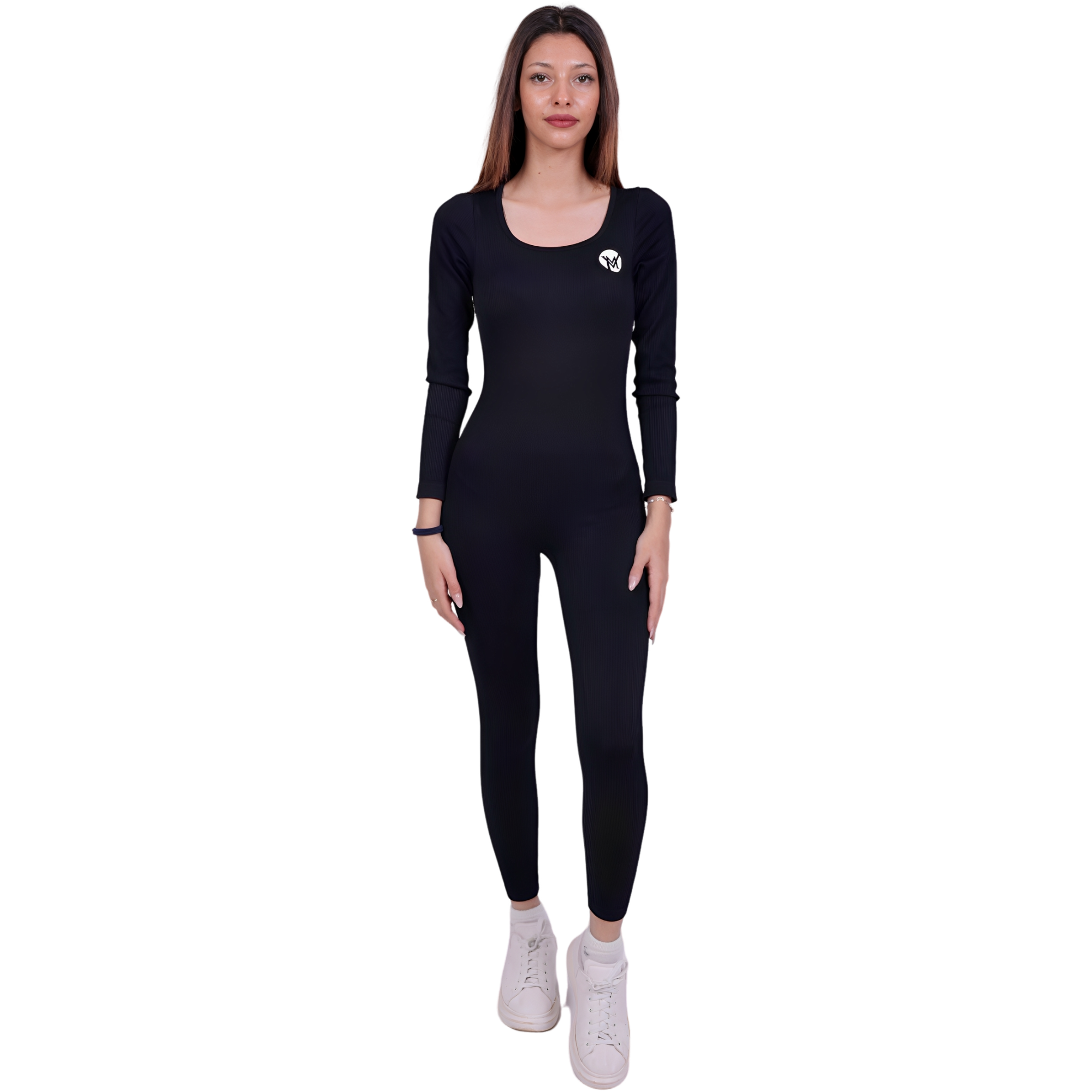 Tone Suite Activewear Top – Black | Sculpting Ribbed Tank for Women | Breathable, Sleek & Effortlessly Stylish