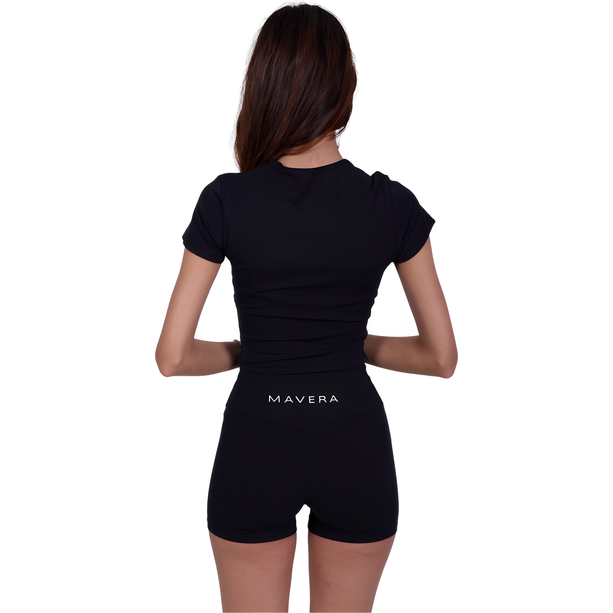 Second Skin Activewear Top – Black | Seamless, Sweat-Wicking & Ultra-Comfortable for Women Who Move