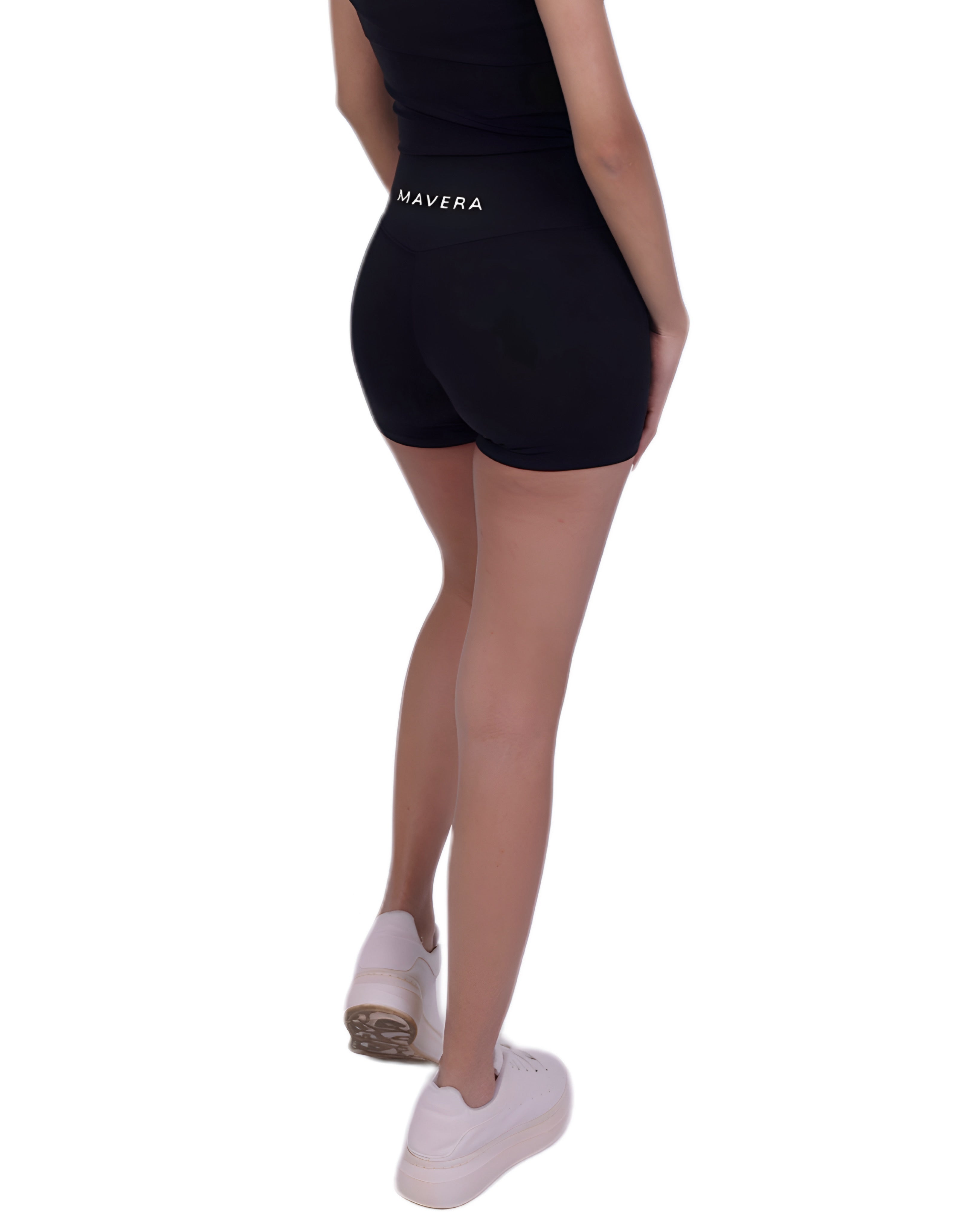 Second Skin Black Short – Soft, Sculpting & Sweat-Wicking Fit for Bold Athleisure & Everyday Movement