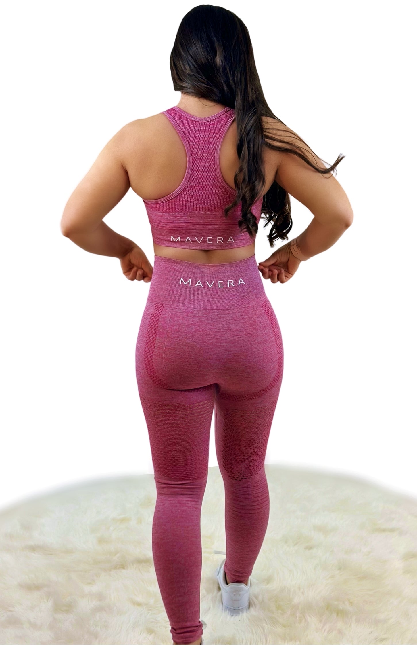 Fananatics Mesh Sport Legging – Wine Red | Breathable, Sculpting Mesh-Panel Leggings for High-Performance &amp; Statement Style