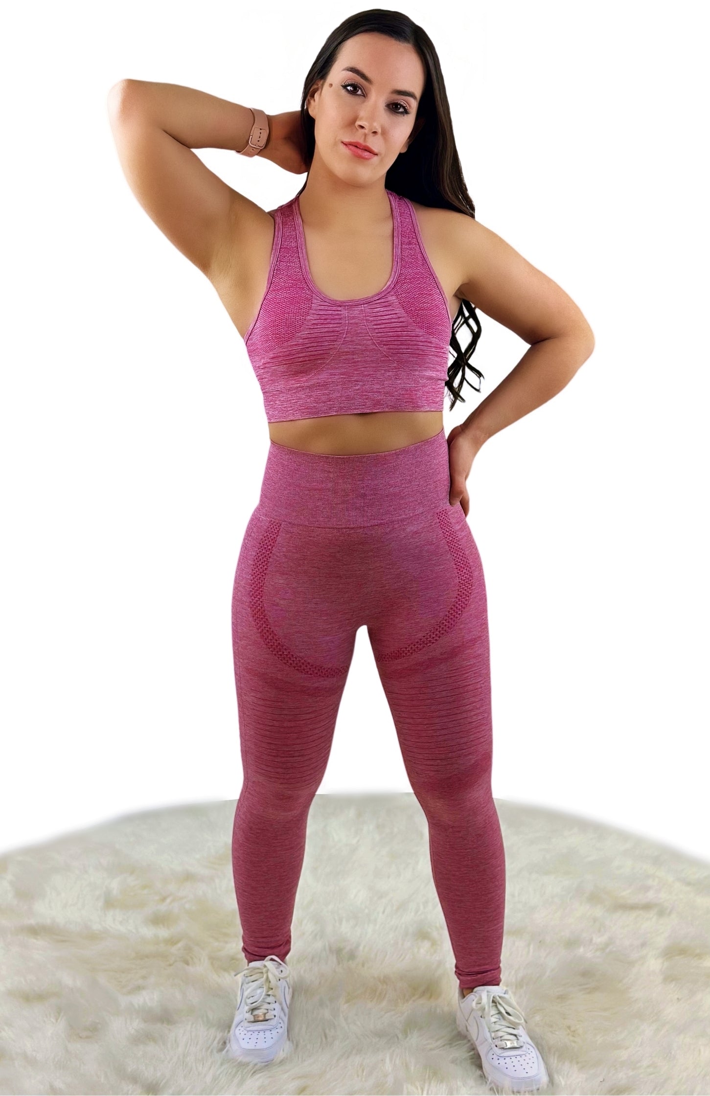 Fananatics Mesh Sport Legging – Wine Red | Breathable, Sculpting Mesh-Panel Leggings for High-Performance &amp; Statement Style
